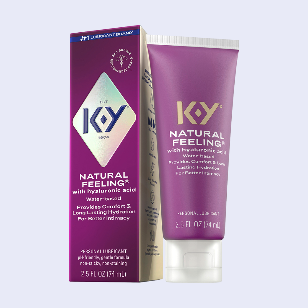 K-Y Natural Feeling Lubricant with Hyaluronic Acid - La Pepa