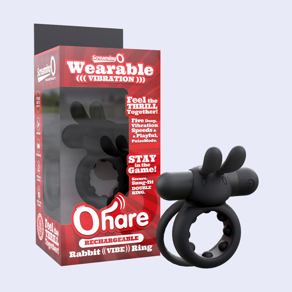 Screaming O Rechargeable Ohare Vibrating Cock Ring - La Pepa