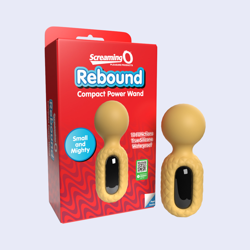 Screaming O Rebound Compact Power Wand Vibrator - La Pepa