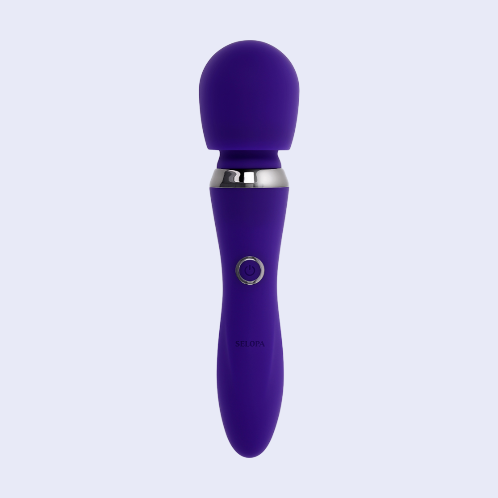 Selopa Merlin Rechargeable Silicone Wand Vibrator - La Pepa
