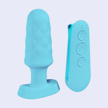Loveline Velvet Remote Control Vibrating Butt Plug