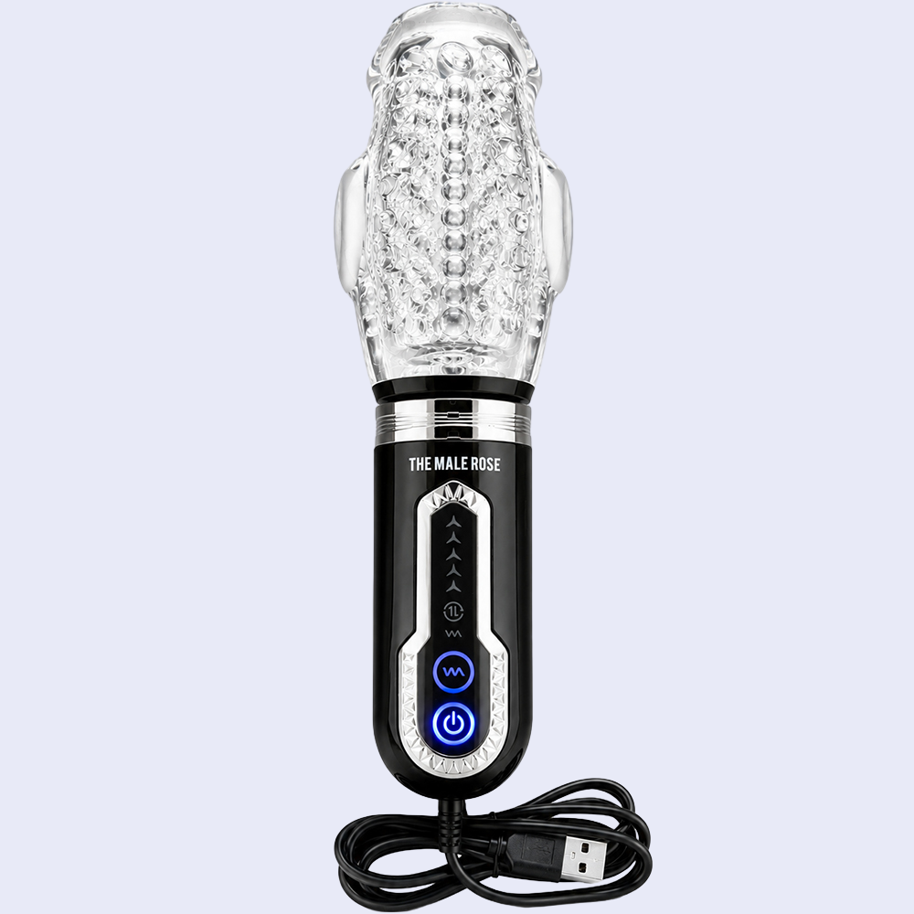 The Male Rose 3 Thrusting Rotating Masturbator - La Pepa