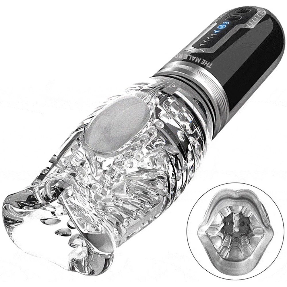 The Male Rose 3 Thrusting Rotating Masturbator - La Pepa