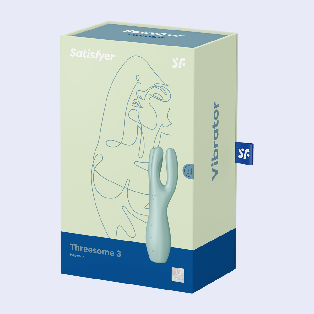 Satisfyer Threesome 3 Lay-On Vibrator - La Pepa