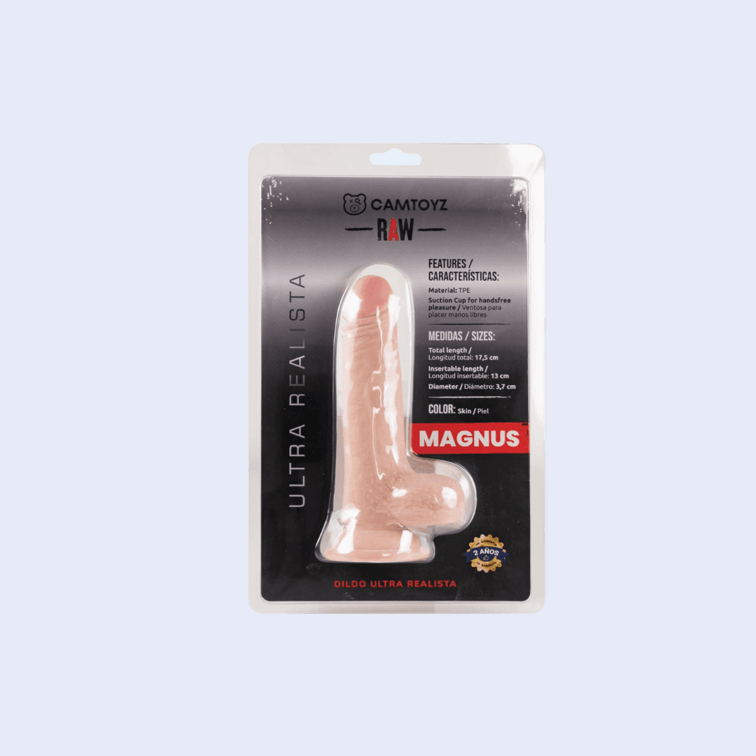 Raw Magnus Ultra Realistic 6.9 Inch Dildo - La Pepa