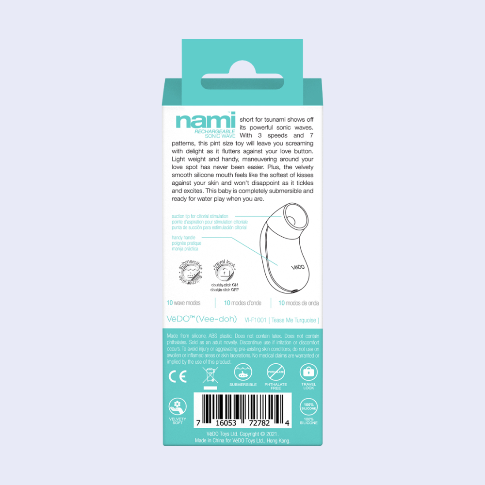 VeDO Nami Sonic Wave Clitoral Stimulator - La Pepa