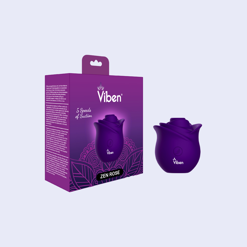 Viben Zen Rose Suction Stimulator - La Pepa