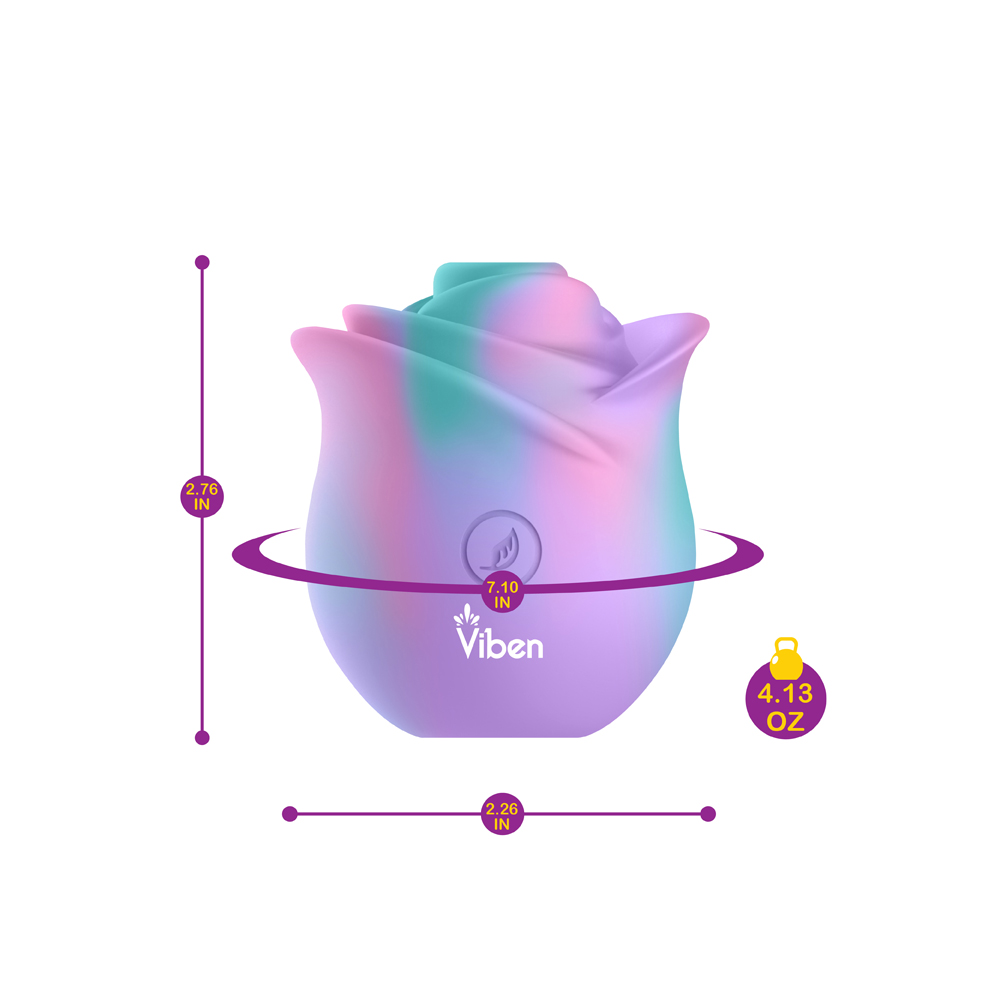 Viben Zen Rose Suction Stimulator - La Pepa
