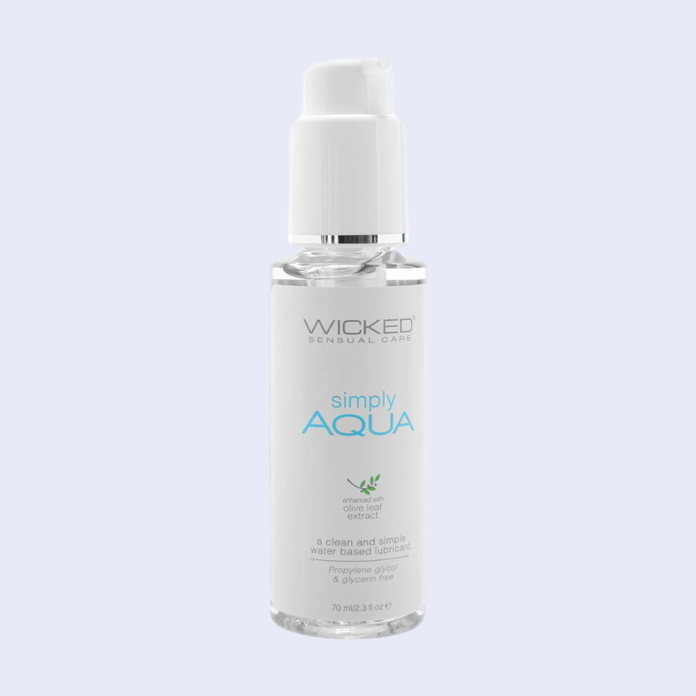 Wicked Simply Aqua Water-Based Lubricant - La Pepa