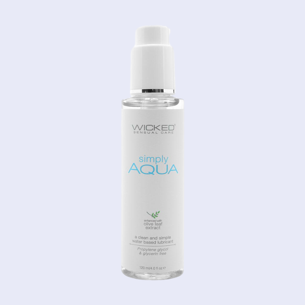 Wicked Simply Aqua Water-Based Lubricant - La Pepa