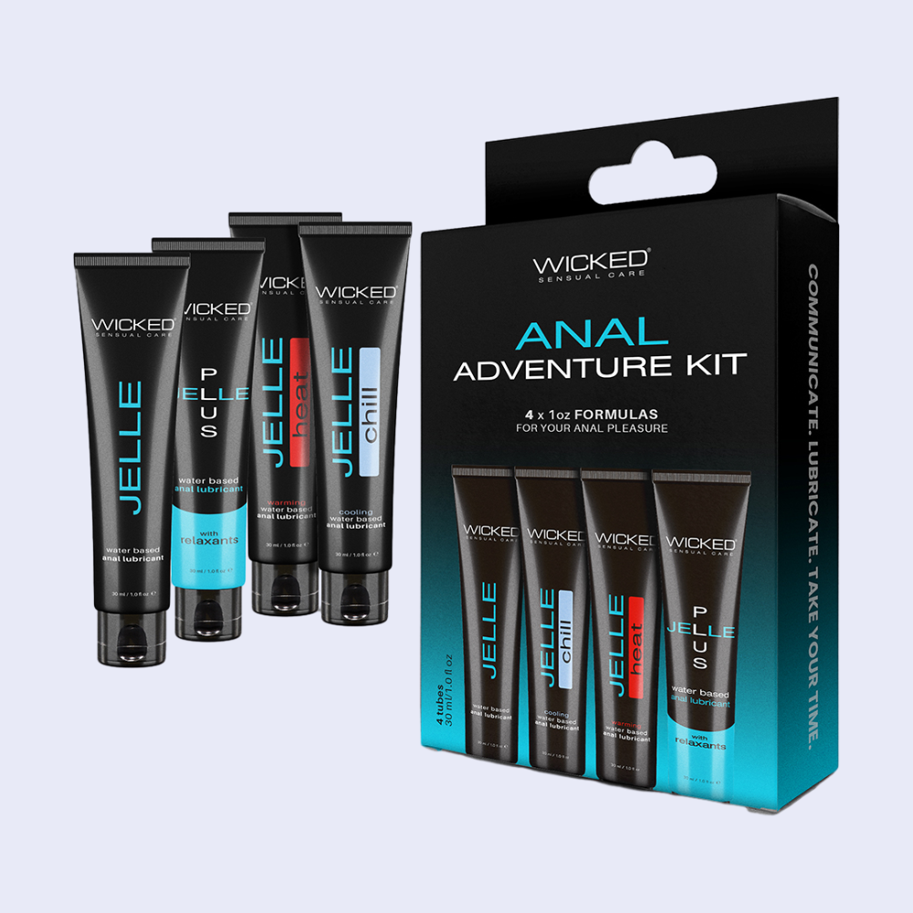 Wicked Anal Adventure Lube Sampler Kit - La Pepa