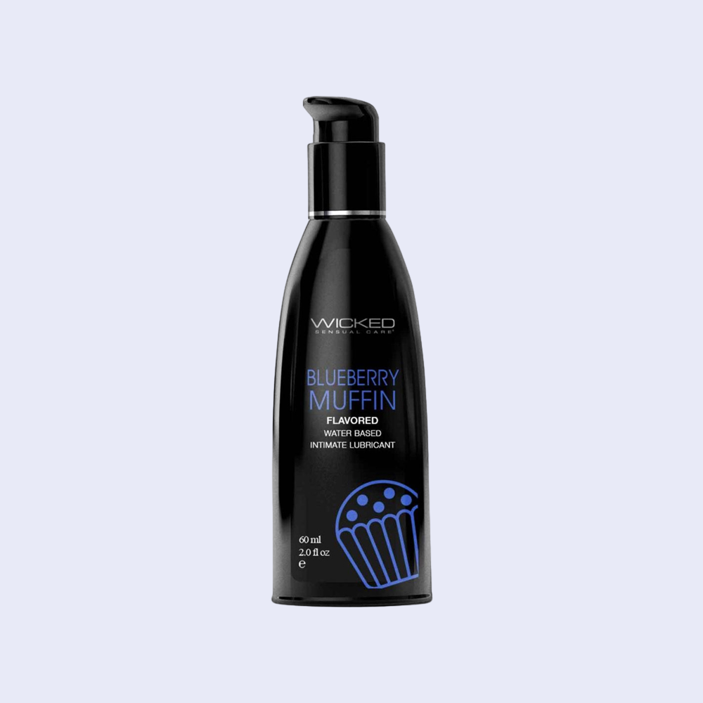 Wicked Aqua Blueberry Muffin Flavored Lubricant - La Pepa