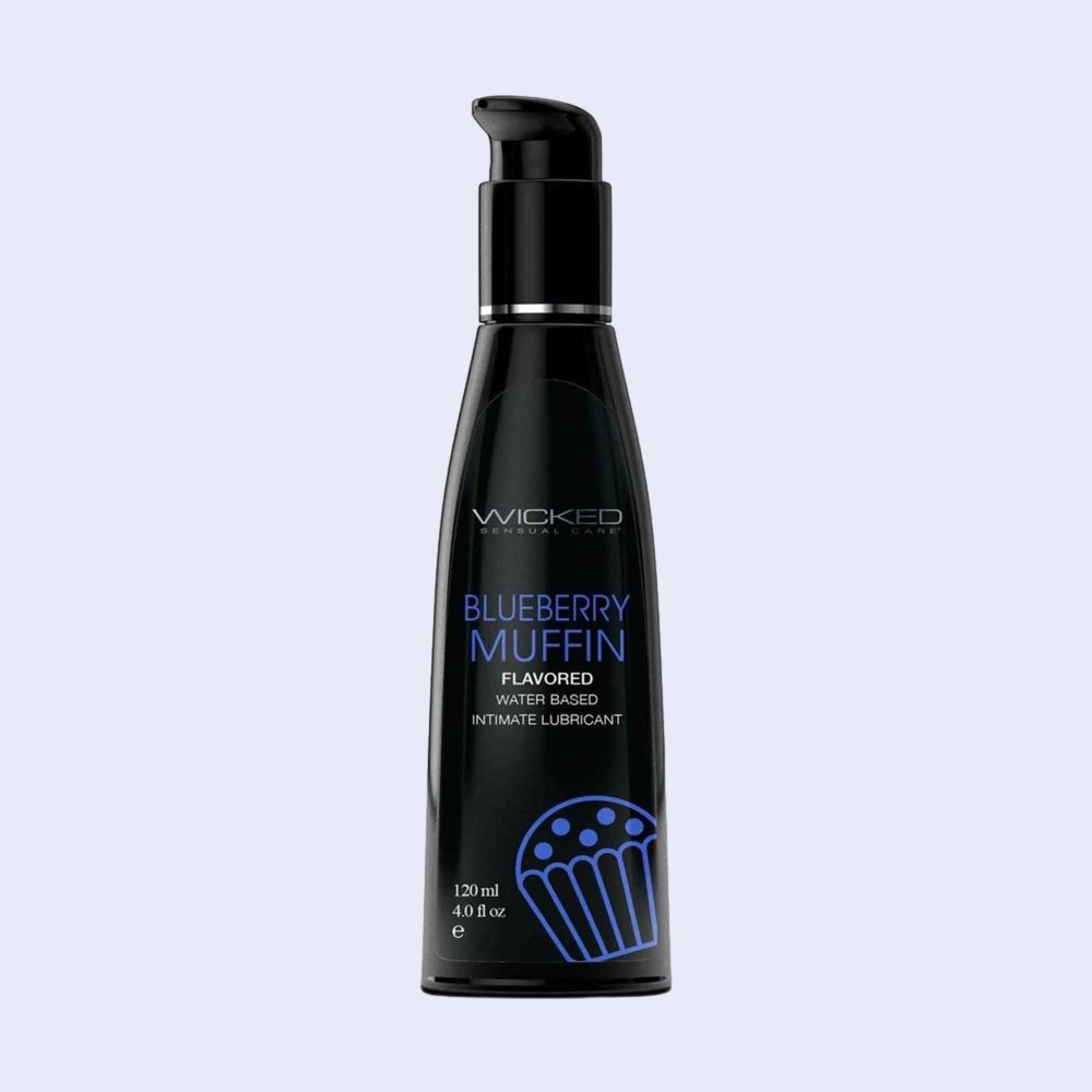 Wicked Aqua Blueberry Muffin Flavored Lubricant - La Pepa