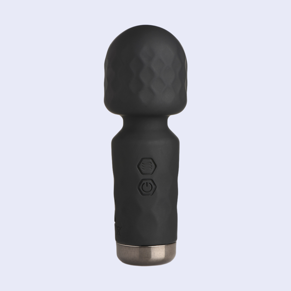 Bang! 10X Mini Silicone Wand Vibrator - La Pepa