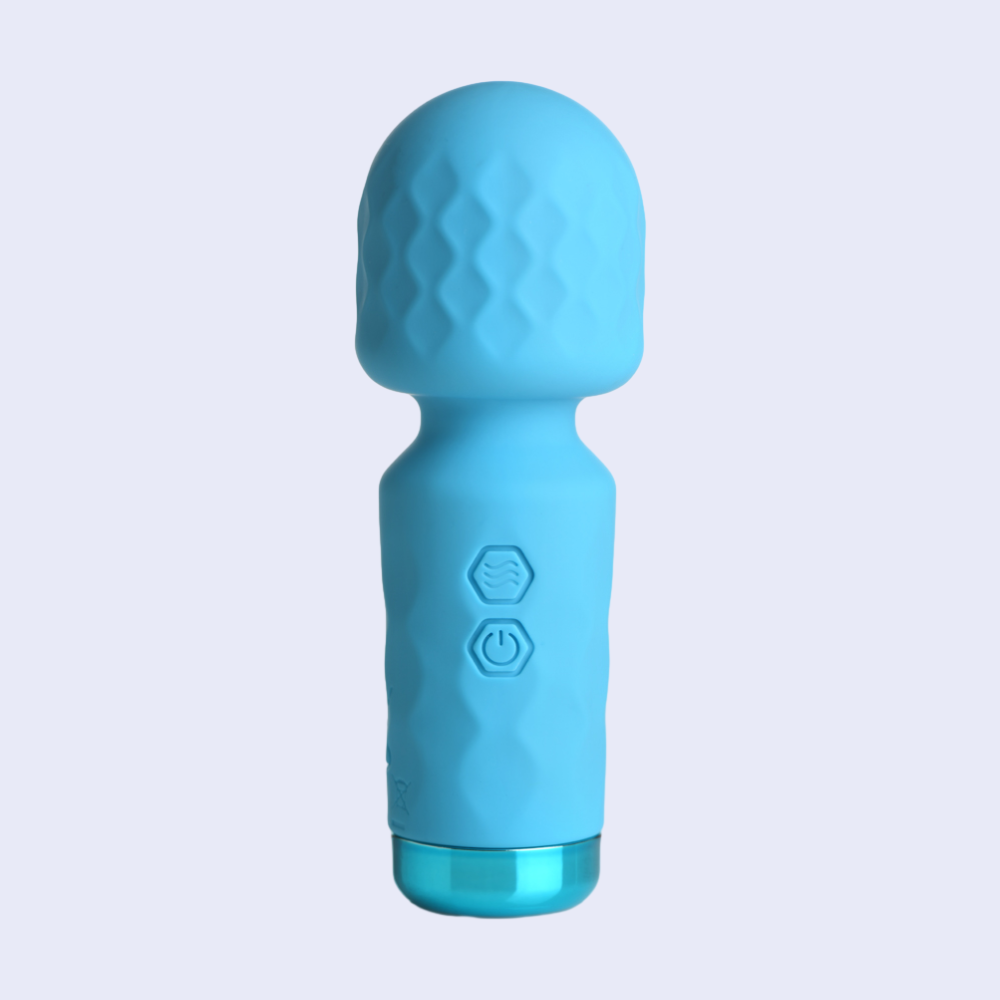 Bang! 10X Mini Silicone Wand Vibrator - La Pepa