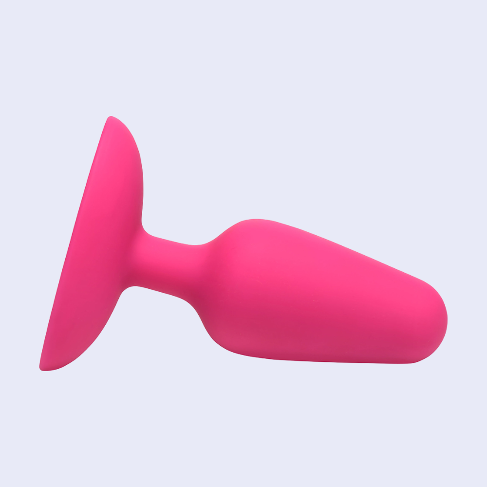 Bang! Flexible Vibrating Silicone Butt Plug - La Pepa