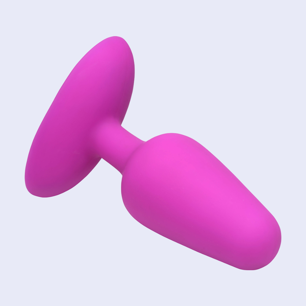 Bang! Flexible Vibrating Silicone Butt Plug - La Pepa