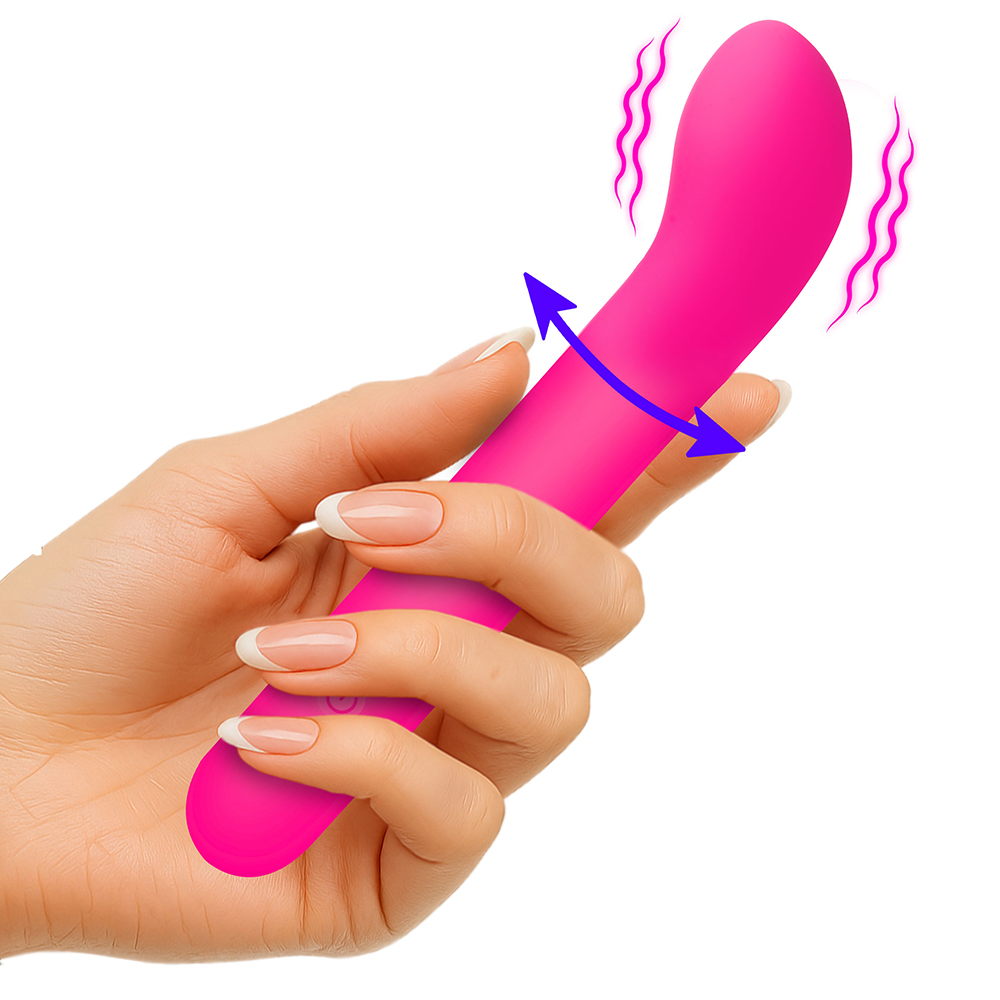 Bang! G-Spot Flexible Silicone Vibrator - La Pepa