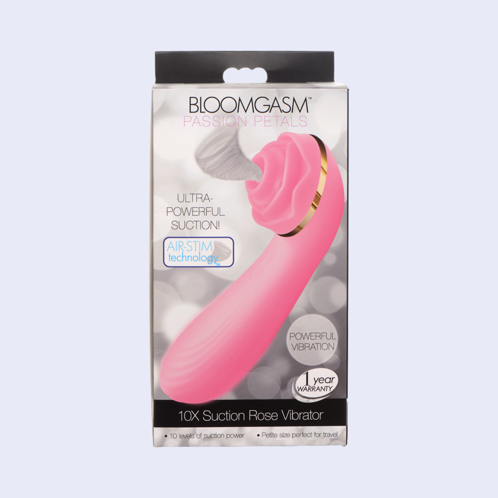 Bloomgasm Passion Petals Suction Rose Vibrator - La Pepa