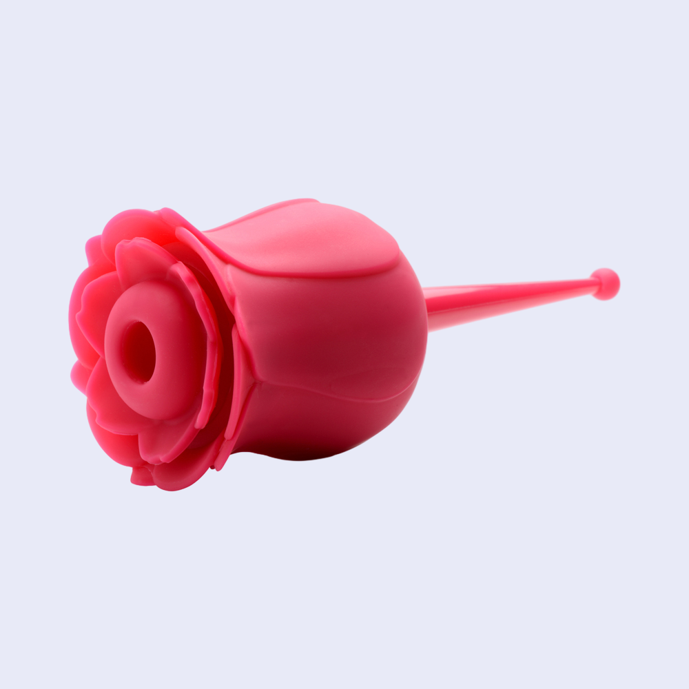 Bloomgasm Rose Buzz Dual-Ended Suction Rose Vibrator - La Pepa