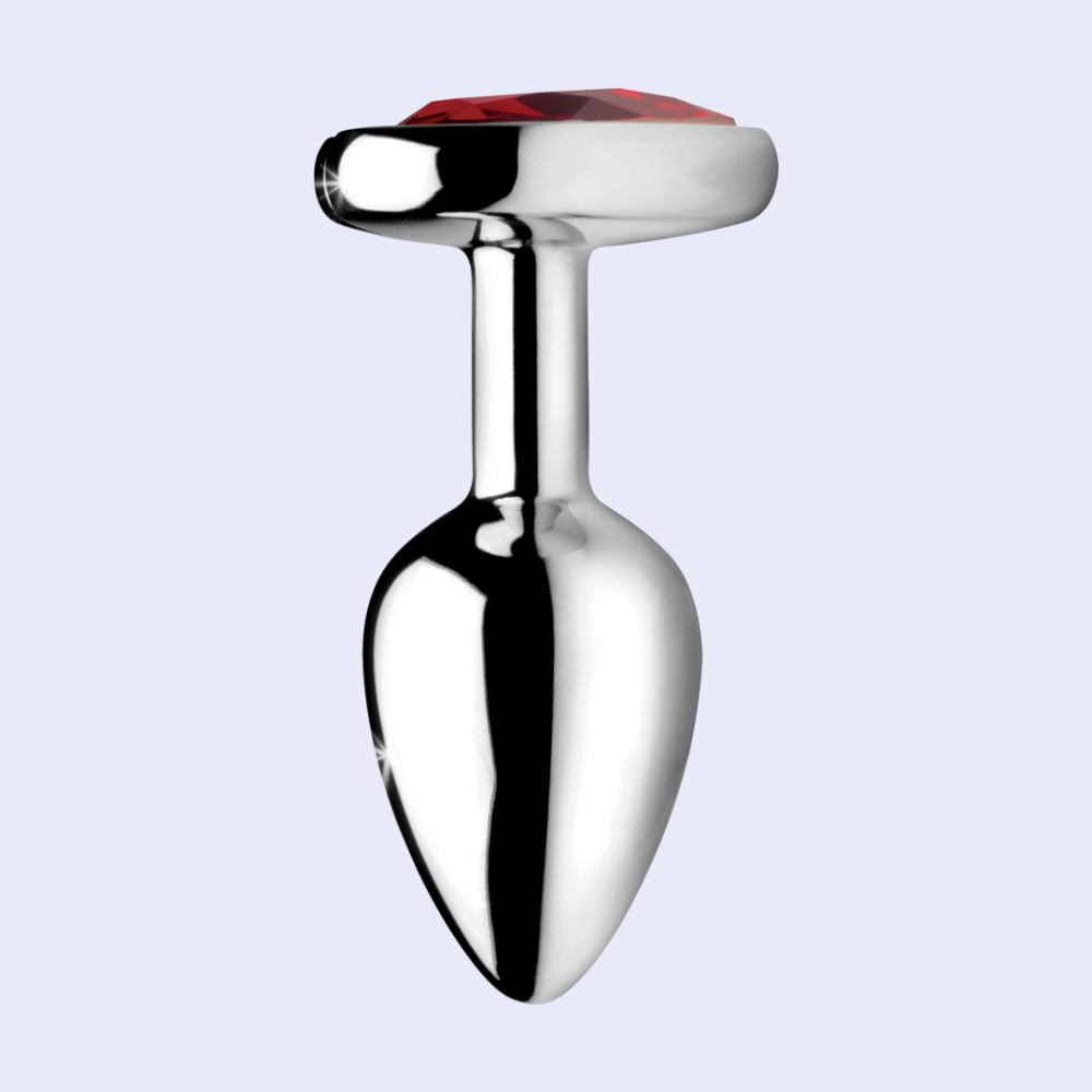 Booty Sparks Heart Gem Metal Anal Plug - La Pepa