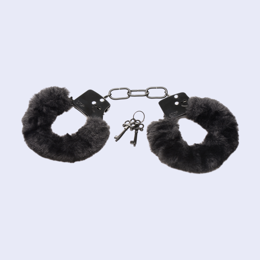 Master Series Cuffed in Fur Furry Handcuffs - La Pepa
