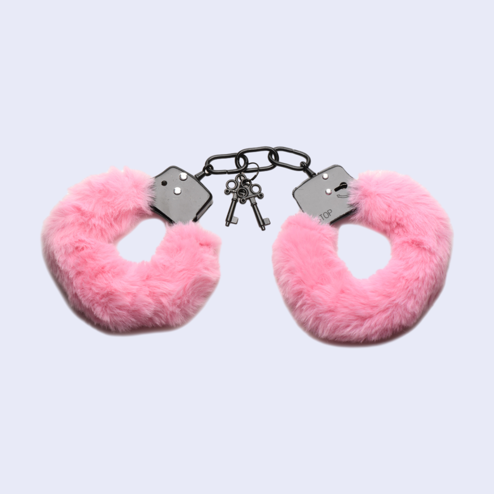 Master Series Cuffed in Fur Furry Handcuffs - La Pepa