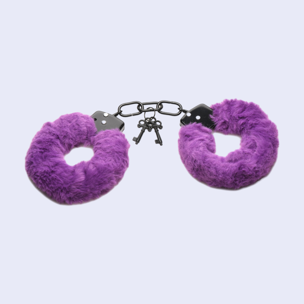 Master Series Cuffed in Fur Furry Handcuffs - La Pepa
